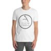 Camiseta unissex com mangas curtas