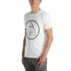 Camiseta unissex com mangas curtas